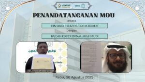 PJJ PBA UIN Siber Syekh Nurjati Cirebon Ikut Sukseskan Kerja Sama Internasional dengan Bajdah Educational Arab Saudi